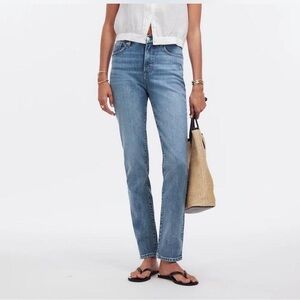 Madewell high rise perfect vintage straight jean